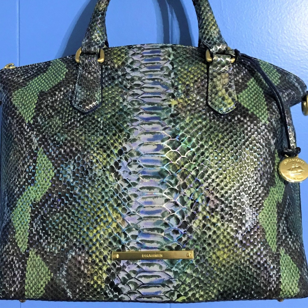 Brahmin Duxbury Satchel Seville NWOT